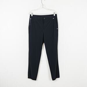 Vuori Men's Fleet Travel Jogger Pants in Black size Medium